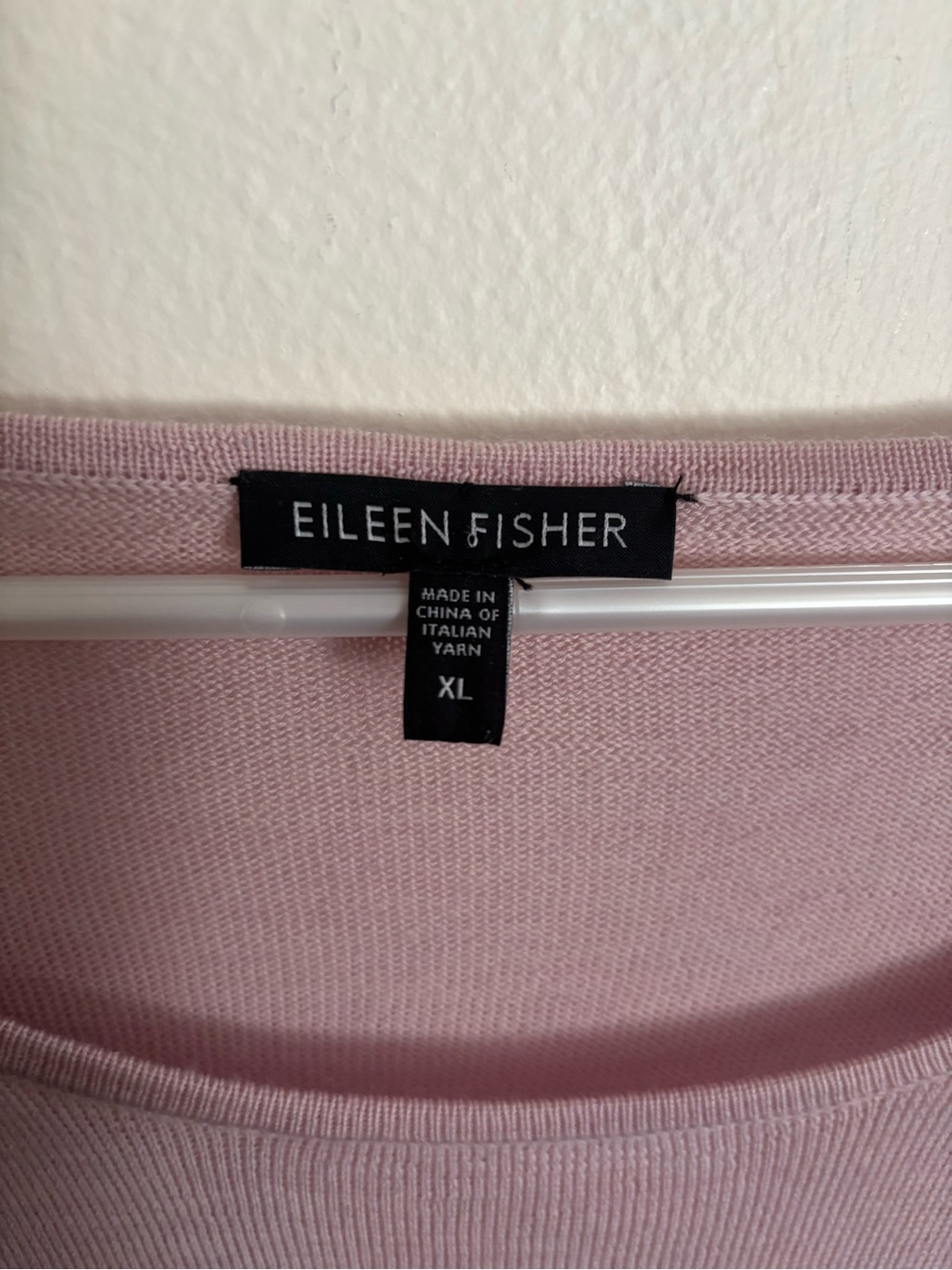 Eileen Fisher Wisteria Lightweight Merino Wool Scoopneck Tunic Dress - Picture 10 of 10